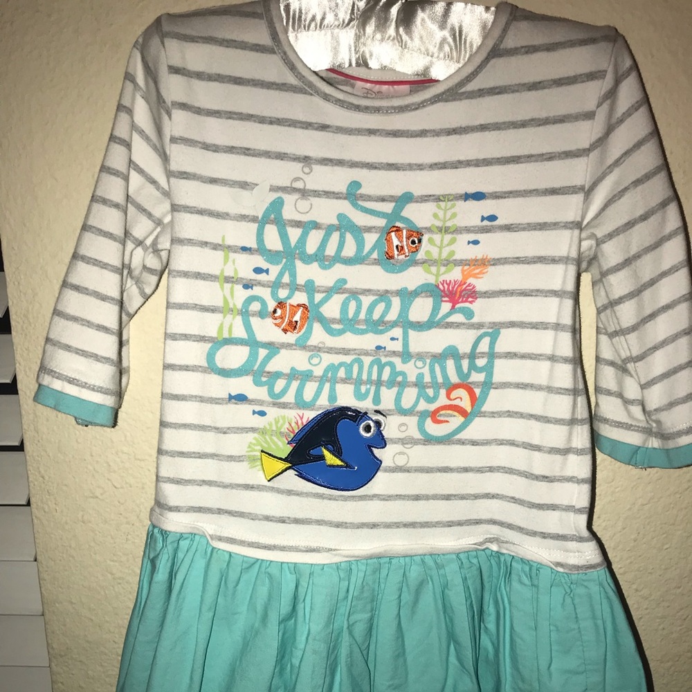 DISNEY STORE DORY DRESS SIZE 4